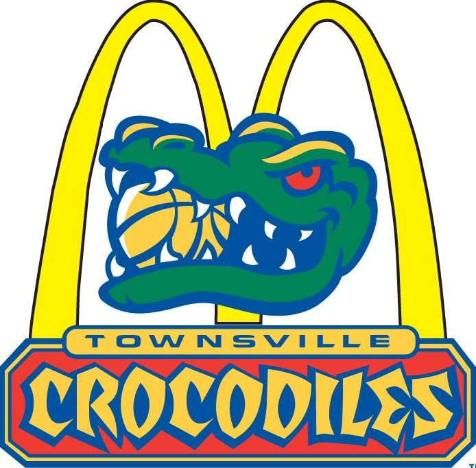 Townsville Crocodiles Pres Sponsored Logo iron on transfers for clothing